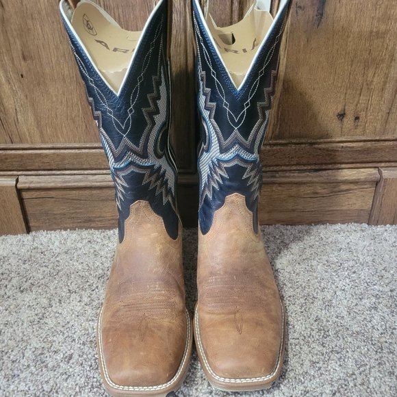 Ariat Shoes Ariat Mens Venttek Narrow Square Toe Ultra Western Boot Size 1d Poshmark